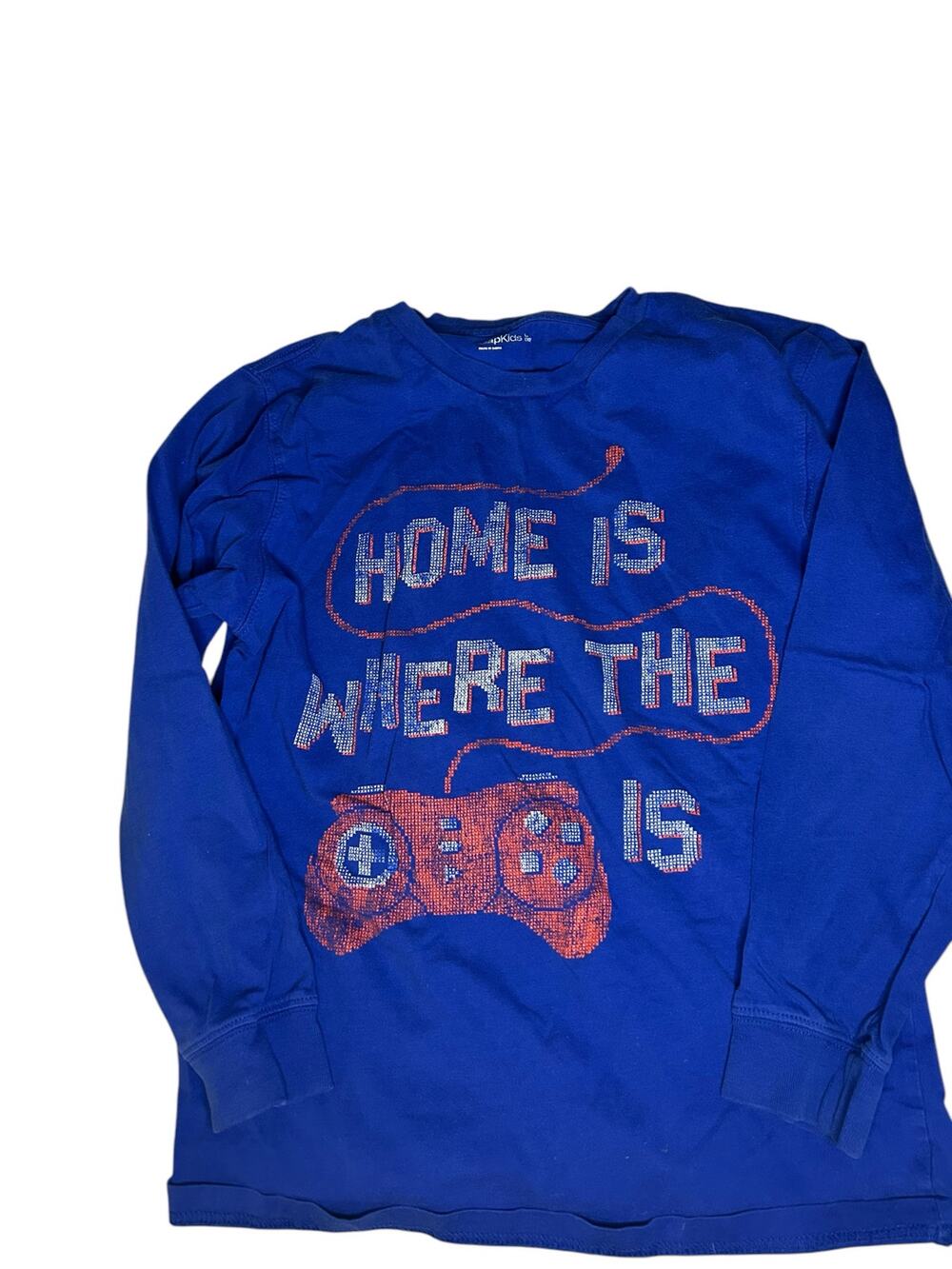 Gap blue gaming shirt size 10
